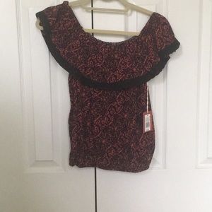 Off the shoulder top